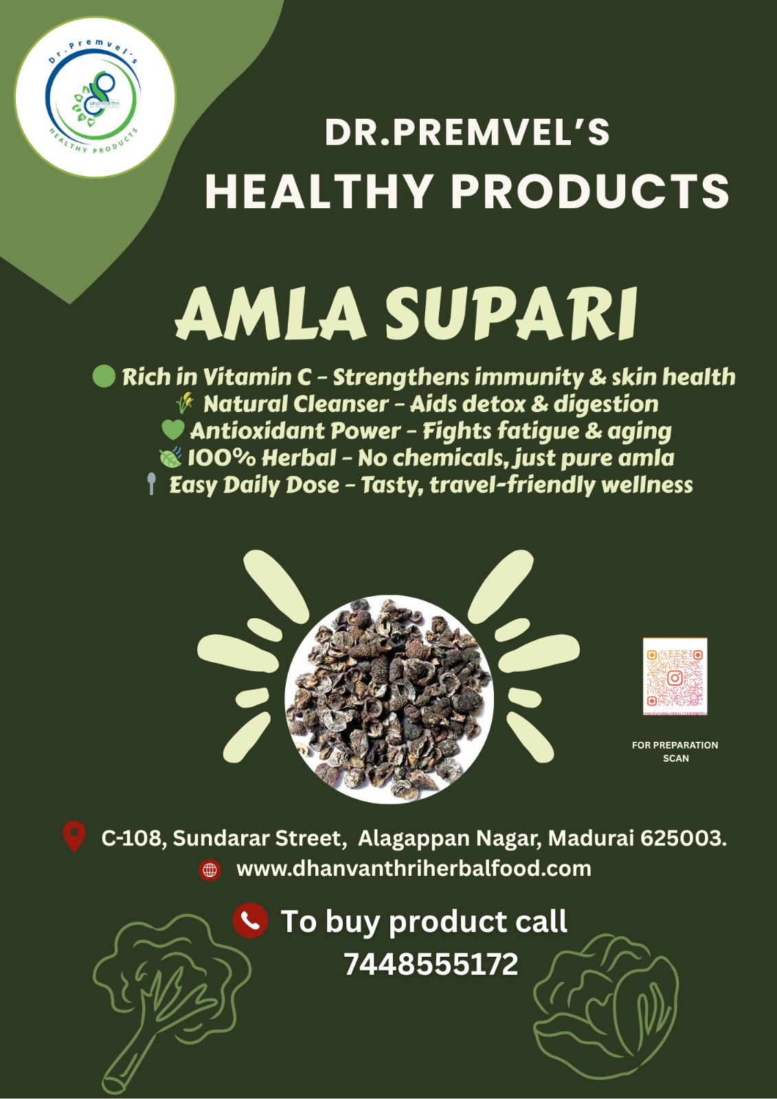 Dhanvanthri Amla Supari